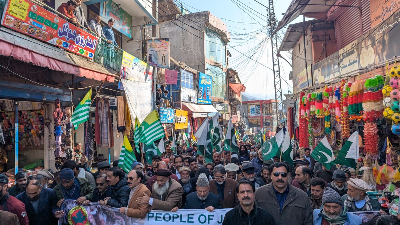 Bagh, Mirpur: APHC-AJK take out Grand rallies on Right to Self-Determination Day