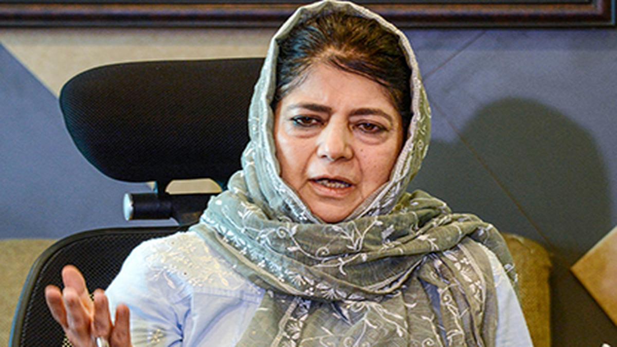 Mehbooba Mufti slams deteriorating law and order in BJP-ruled West Bengal